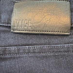 PAIGE Charcoal Denim Jeans